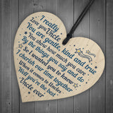 Uncle Christmas Gifts Cards Wooden Heart Uncle Gift For Birthday
