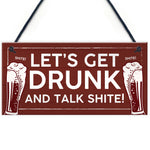 FUNNY Alcohol Sign For Your Bar Novelty Bar Pub Man Cave Plaque