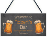 Beer Gift Hanging Home Bar Man Cave Shed Summerhouse Sign
