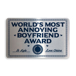 PERSONALISED Funny Wallet Insert For Boyfriend Valentines