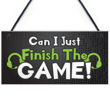 Games Room Sign Gaming Gift For Boys Bedroom Novelty Sign Gift