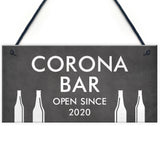Shabby Chic CORONA BAR Personalised Home Bar Man Cave Sign