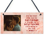 Girlfriend Birthday Christmas Gift Personalised Photo Plaque