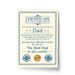 Personalised Gift For Dad Card Fathers Day Gift For Him