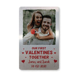 Boyfriend Girlfriend Gift First Valentines Gift Personalised