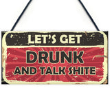 Rude Bar Sign For Home Bar Man Cave Pub Funny Alcohol Gift