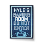 NEON EFFECT A4 Gaming Print For Bedroom Mancave Games Room