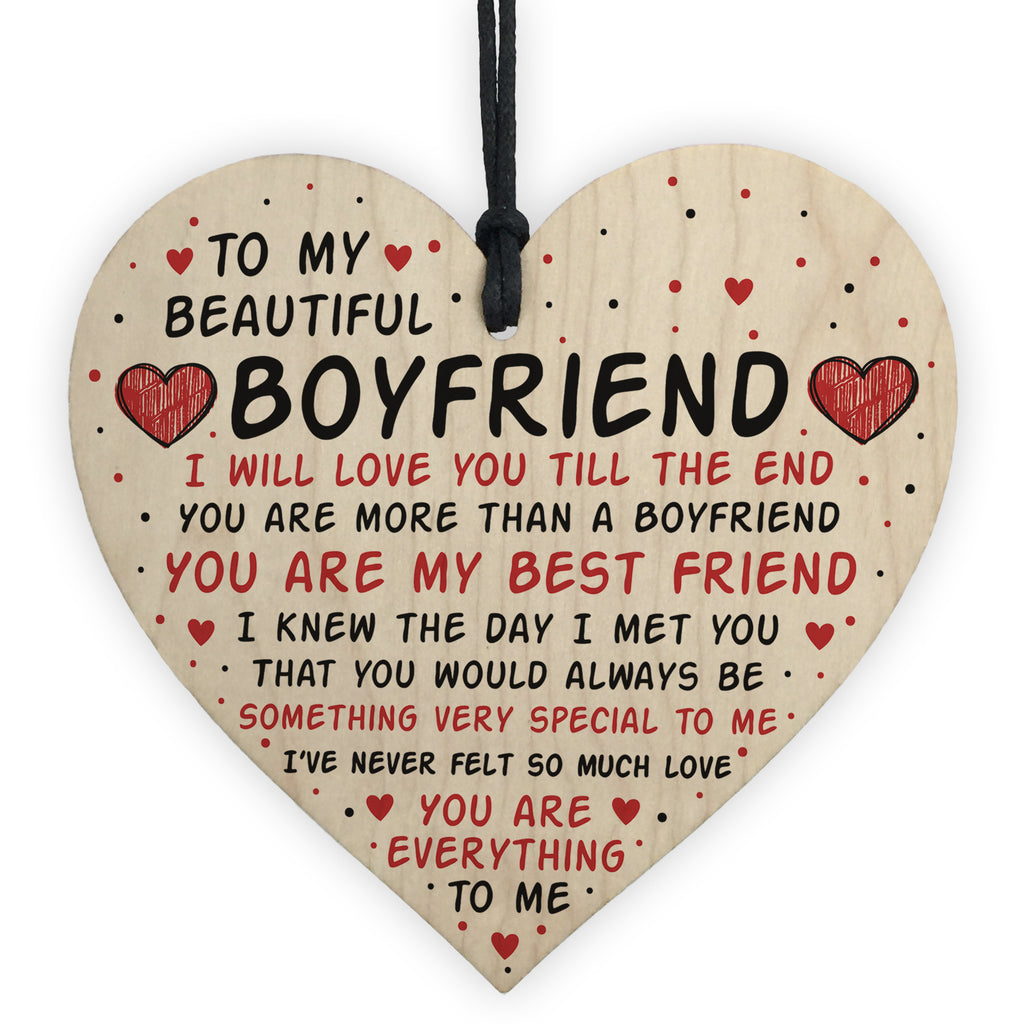 Boyfriend Gifts Boyfriend Birthday Card Gift Boyfriend Valentines Gift For  Him