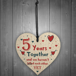 Funny Rude 5th Anniversary Gift For Husband Wife Gift For Him