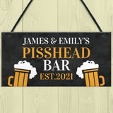 Funny Rude Home Bar Sign Personalised Bar Pub Sign Man Cave