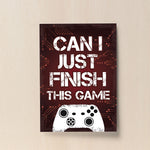 Novelty Gift For Gamer Boys Bedroom Decor Games Room Print