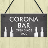 Shabby Chic CORONA BAR Personalised Home Bar Man Cave Sign
