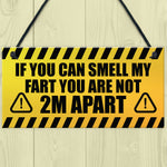 Funny Quarantine Social Distance Gifts Novelty Man Cave Sign