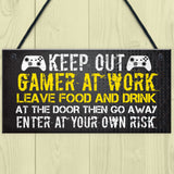 Novelty Gaming Sign Xbox Inspired Funny Christmas Gift For Son