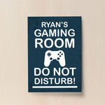 Personalised Gaming Room Print Gaming Poster Boys Bedroom