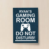 Personalised Gaming Room Print Gaming Poster Boys Bedroom