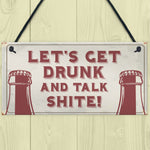 FUNNY Rude Bar Sign For Garden Man Cave Pub Bar Beer Vodka