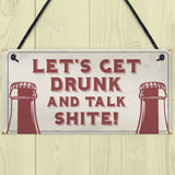 FUNNY Rude Bar Sign For Garden Man Cave Pub Bar Beer Vodka