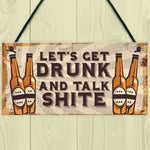 Funny Bar Signs Novelty Home Bar Man Cave Decor Signs Plaques