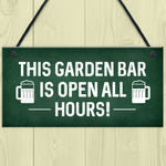 Novelty Home Bar Garden Summerhouse Shed Man Cave Sign Alcohol