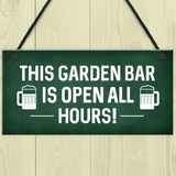 Novelty Home Bar Garden Summerhouse Shed Man Cave Sign Alcohol