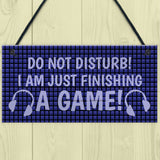 FUNNY Do Not Disturb Gaming Sign For Boys Bedroom Man Cave