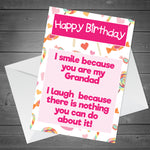 Funny GRANDAD Birthday Card Handmade Card For Him