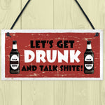 Novelty Home Bar Signs Christmas Gifts For Him Man Cave Bar Sign