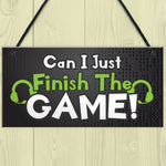 Games Room Sign Gaming Gift For Boys Bedroom Novelty Sign Gift