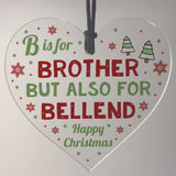 Funny Gift For Brother For Christmas Heart Xmas Gift Novelty