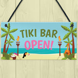 Welcome Tiki Bar Signs Novelty Bar Decor Gifts Hanging Signs