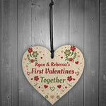 First Valentines Gift Personalised Heart Gift For Girl Boyfriend