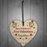 First Valentines Gift Personalised Heart Gift For Girl Boyfriend