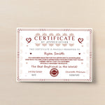 Funny Valentines Gift For Boyfriend Personalised Print