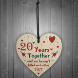Funny Rude 20th Anniversary Gift For Husband Wife Gift For Him
