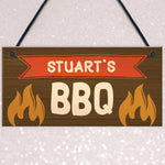Garden Plaque Personalised BBQ Sign Man Cave Shed Sign Dad Gift