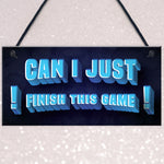 Neon Effect Gaming Sign Funny GAMER GIFT Bedroom Man Cave