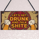 Funny Alcohol Gifts Novelty Man Cave Sign Home Bar Pub Plaques