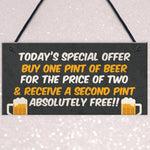 Funny Bar Sign For Man Cave Pub Hanging Sign Gift For Men Beer