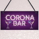 Funny Bar Signs Quarantine Gifts Novelty Home Bar Decor Gifts