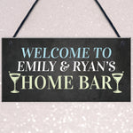 PERSONALISED Home Bar Sign Garden Pub Plaque Quirky Decor