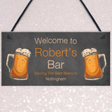 Beer Gift Hanging Home Bar Man Cave Shed Summerhouse Sign