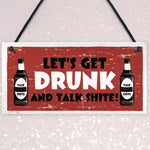 Novelty Home Bar Signs Christmas Gifts For Him Man Cave Bar Sign