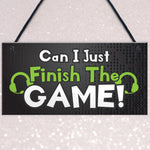 Games Room Sign Gaming Gift For Boys Bedroom Novelty Sign Gift