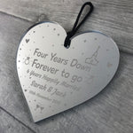 4th Anniversary Gift For Husband Wife Wedding Anniversary Gift