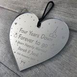 4th Anniversary Gift For Husband Wife Wedding Anniversary Gift