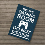 Personalised Gaming Room Print Gaming Poster Boys Bedroom