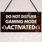 Gaming Christmas Gifts DO NOT DISTURB Novelty Gamer Decor
