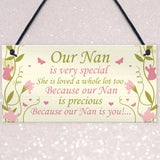 Special Nan Gift From Grandchildren Plaque Gift For Mum Nan