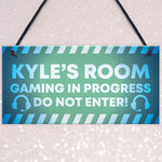 Neon Effect Gaming Sign For Man Cave Bedroom Sign Gift For Men